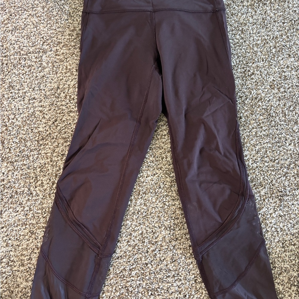 lululemon athletica Dark Brown Leggings